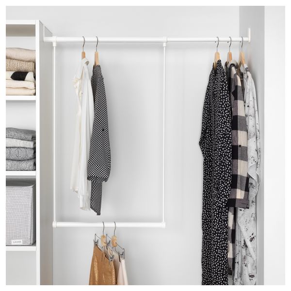Платяная штанга для каркаса ЛЭТТХЕТ, белый - фото 5
