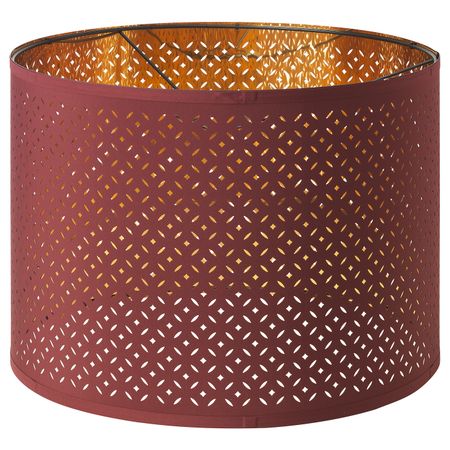 Абажур, темно-красный/желтая медь 44 см IKEA NYMÖ НИМО 204.474.48