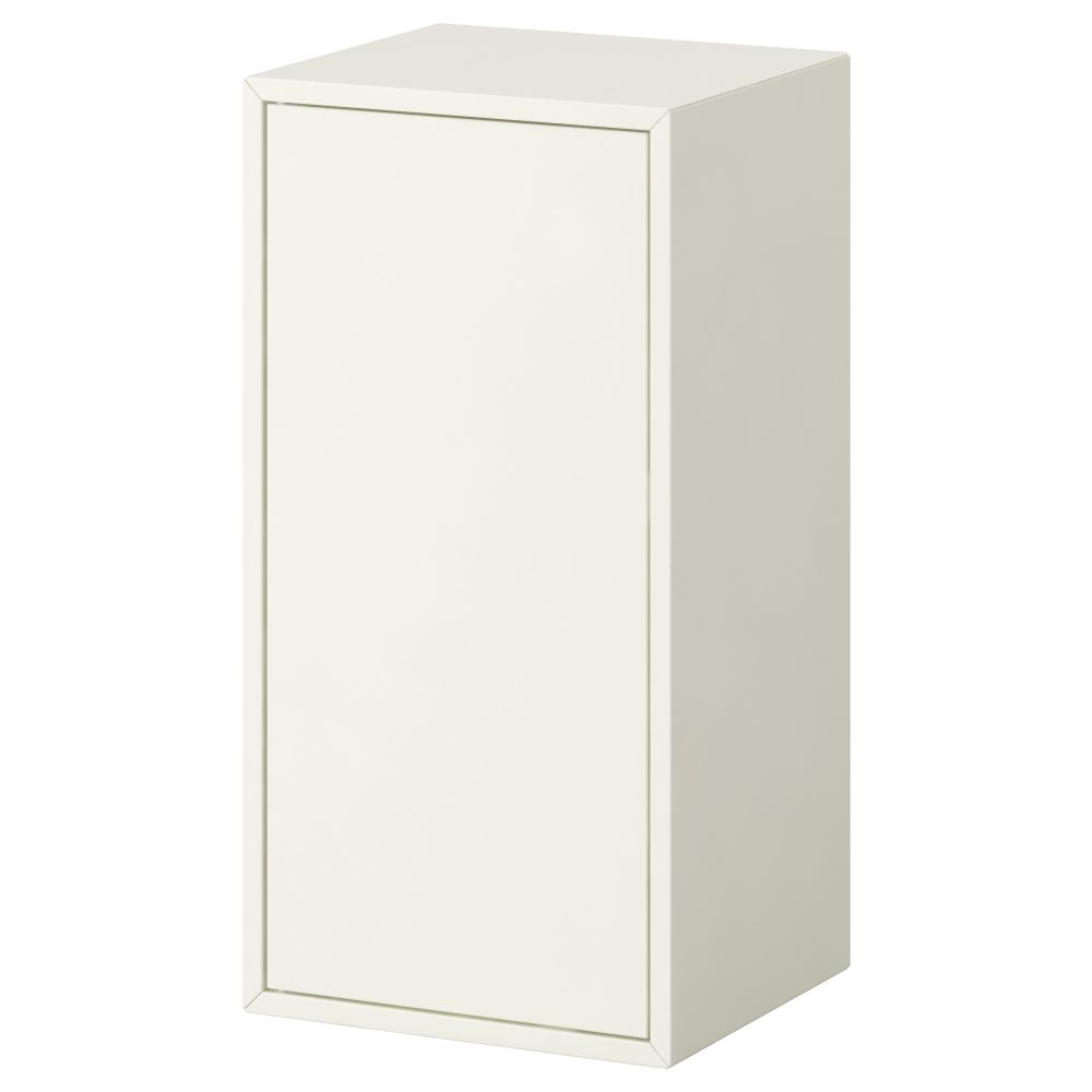 Навесной шкаф с 1 дверцей ВЭЛЬЕ, белый (35x68 см) - фото 1