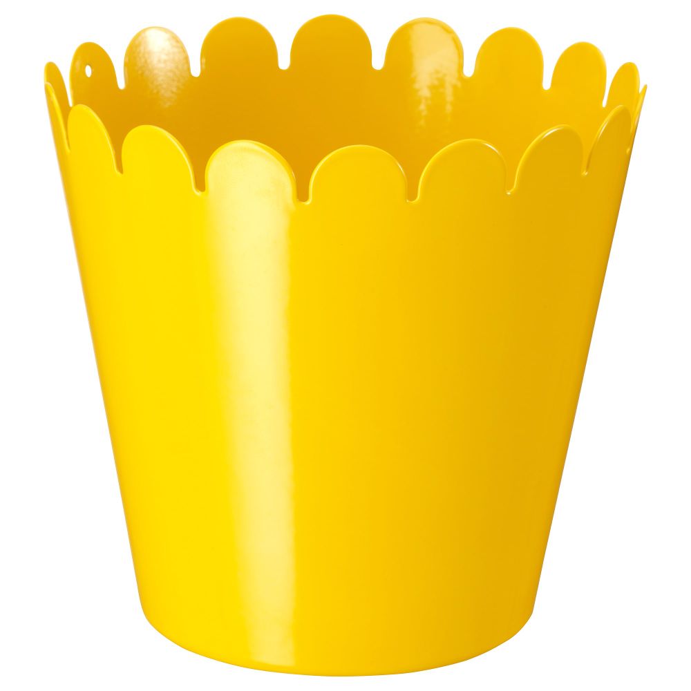 Кашпо СОММАР 2019, д/дома/улицы желтый (9 см) - фото 1