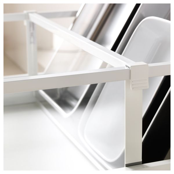 Разделить для высокого ящика МАКСИМЕРА, белый, прозрачный - фото 4
