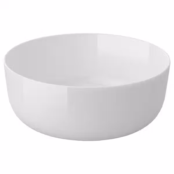 VITBLECKA ВИТБЛЕККА Сервировочная миска - белый 18 см - фото 1