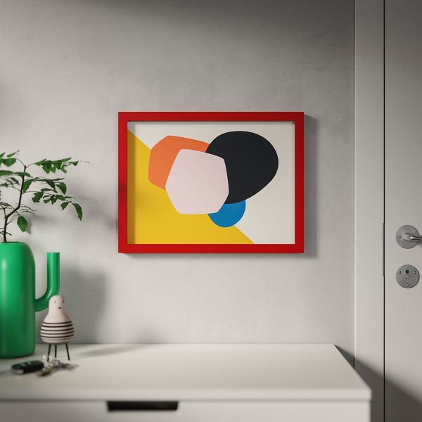 Рама, красный, 30x40 см IKEA RÖDALM 605.663.64 - фото 3