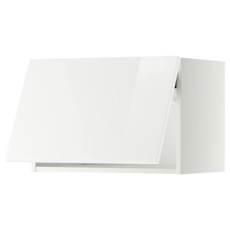 Навесной горизонтальный шкаф, белый/Рингульт белый 60x40 см IKEA METOD МЕТОД 793.938.77