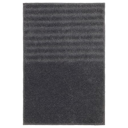 Коврик для ванной ВОКСШЁН, темно-серый (40x60 см)