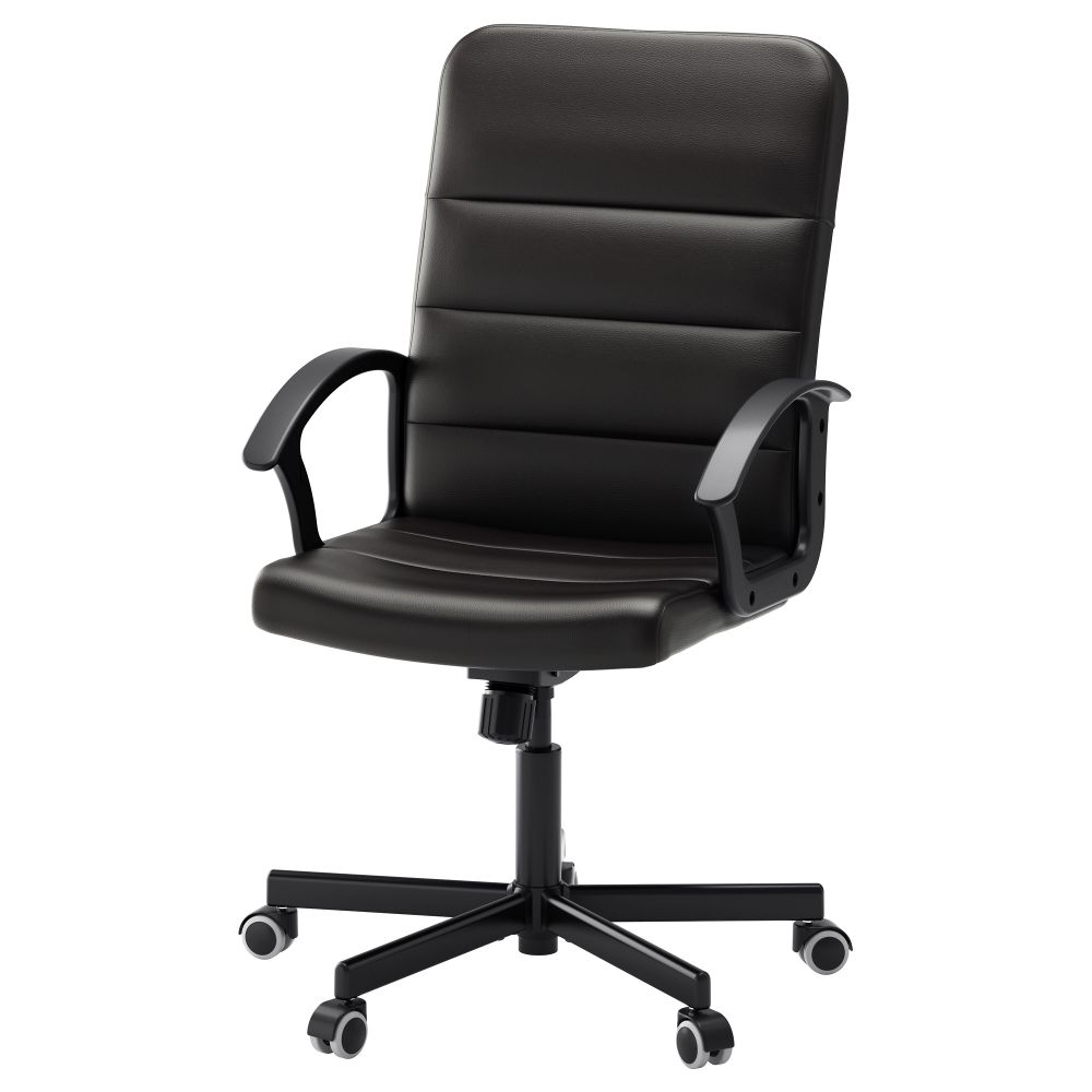 Рабочий стул ТОРКЕЛЬ, Бумстад черный черный - фото 1