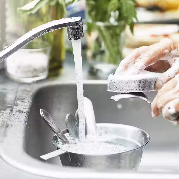 KALLSJÖN Кран для холодной воды - хромированный - фото 3