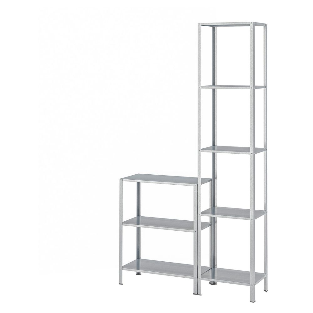 Стеллаж для дома, сада 100x27x74-183 см IKEA HYLLIS ХИЛЛИС 794.174.54 - фото 1