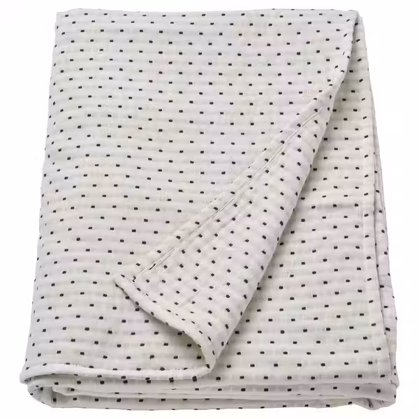 JAKOBSLILJA Покрывало - белый с оттенком/антрацит 230x250 см - фото 1