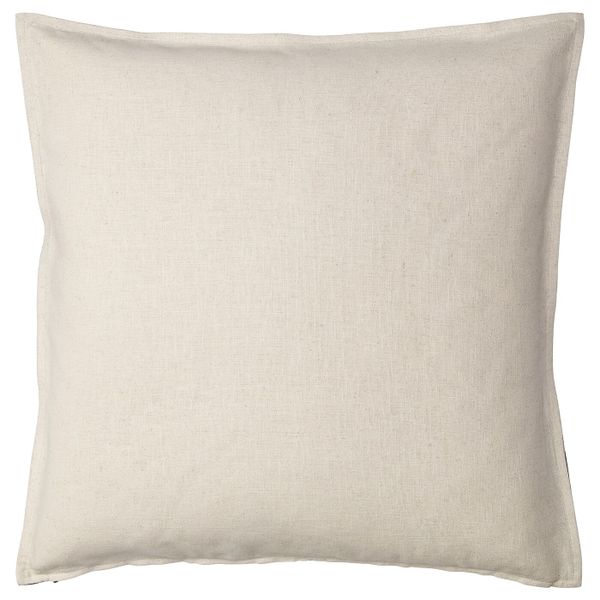 Чехол на подушку, неокрашенный/черный 65x65 см IKEA ЙОХАННЕ 303.929.40 - фото 2