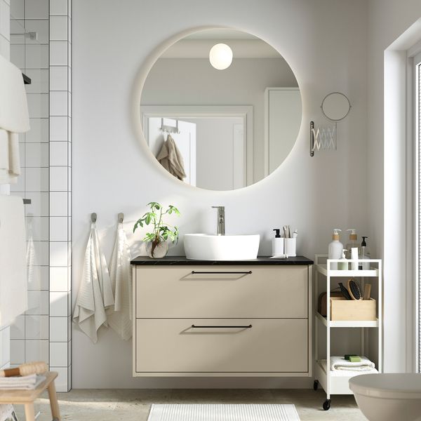 Шкаф с ящиками, раковина, смеситель IKEA HAVBÄCK, TÖRNVIKEN ТОРНВИКЕН 595.216.25 - фото 3