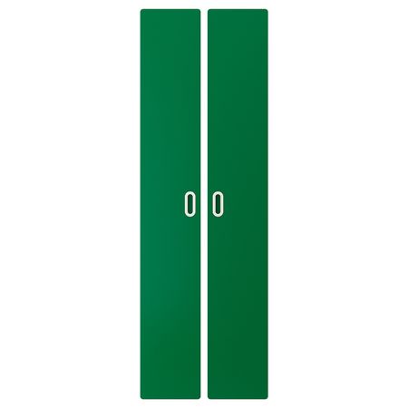 Дверь, зеленый 60x192 см 2 шт IKEA FRITIDS ФРИТИДС 903.867.62