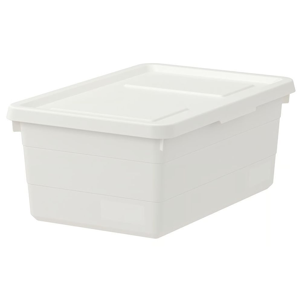 SOCKERBIT Контейнер с крышкой - белый 38x25x15 см - фото 1