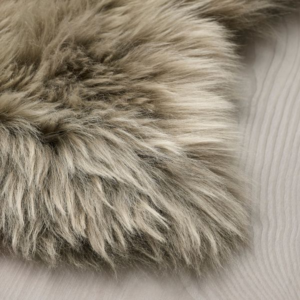 Овечья шкура, окрашенная, светло-коричневый 85 см IKEA ULLERSLEV УЛЛЕРСЛЕВ 305.082.24 - схема-чертеж с размерами