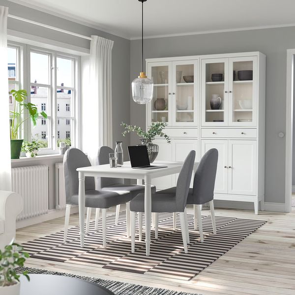 DANDERYD Стол обеденный - белый 130x80 см - фото 2