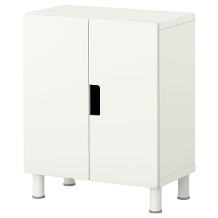 Комбинация для хранения с дверцами СТУВА, белый, белый (60x30x75 см)