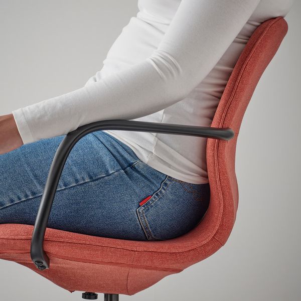 LÅNGFJÄLL Рабочий стул с подлокотниками - фото 3