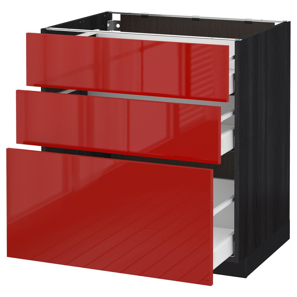 IKEA, вид спереди - схема-чертеж с размерами