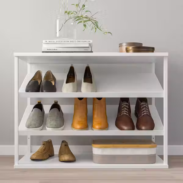PLATSA Открытый модуль для обуви - белый 80x40x60 см - фото 2