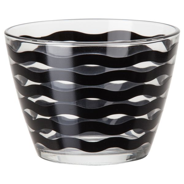 Миска САТСНИНГ, черный (11 см) - схема-чертеж с размерами