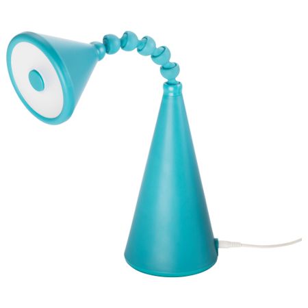 Настольная лампа, светодиодная ФРИБУ, бирюзовый