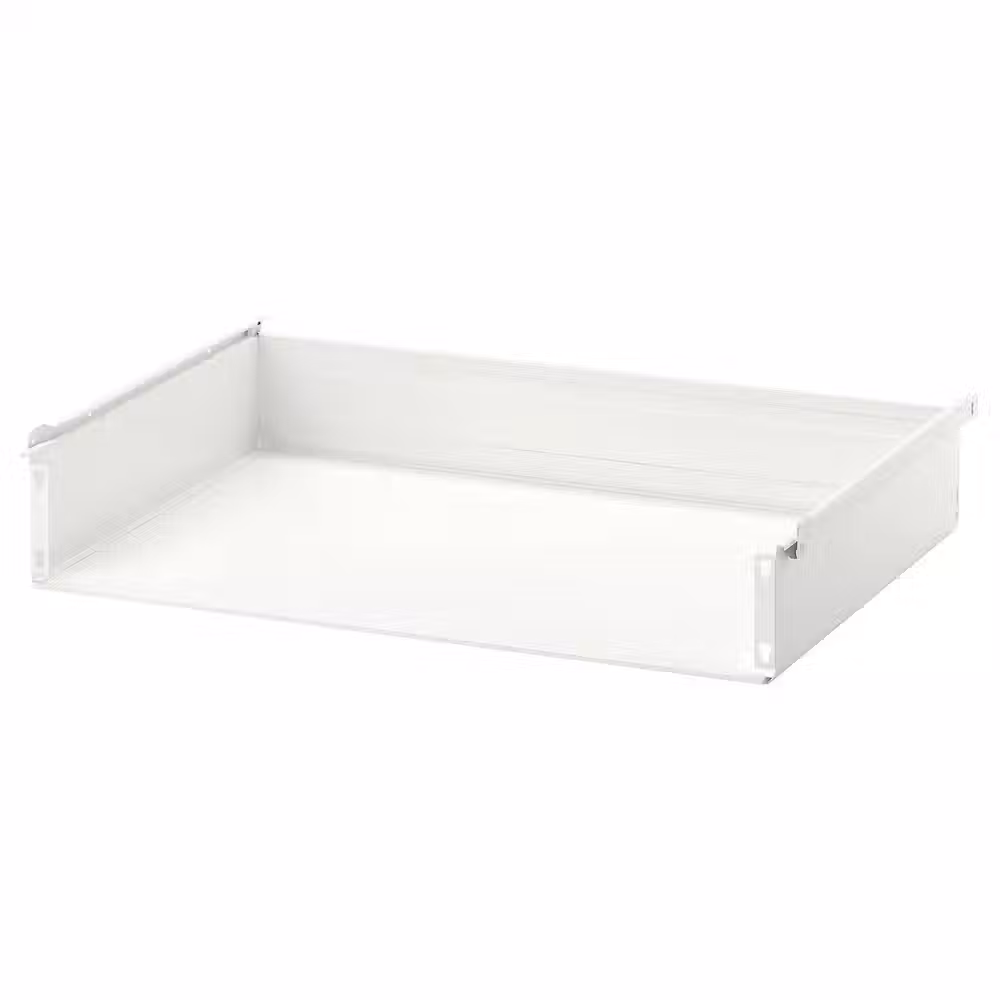 HJÄLPA Ящик без фронтальной панели - белый 80x55 см - схема-чертеж с размерами