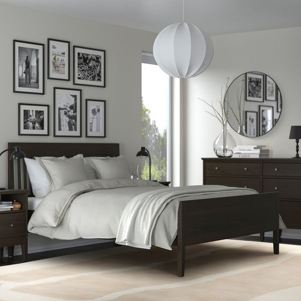 Ковер, длинный ворс, бежевый, ручная работа, 200x300 см IKEA AXHAVREN 005.830.12 - фото 3