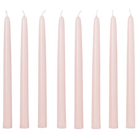 Неароматическая свеча КЛОКХЕТ, светло-розовый (25 см)