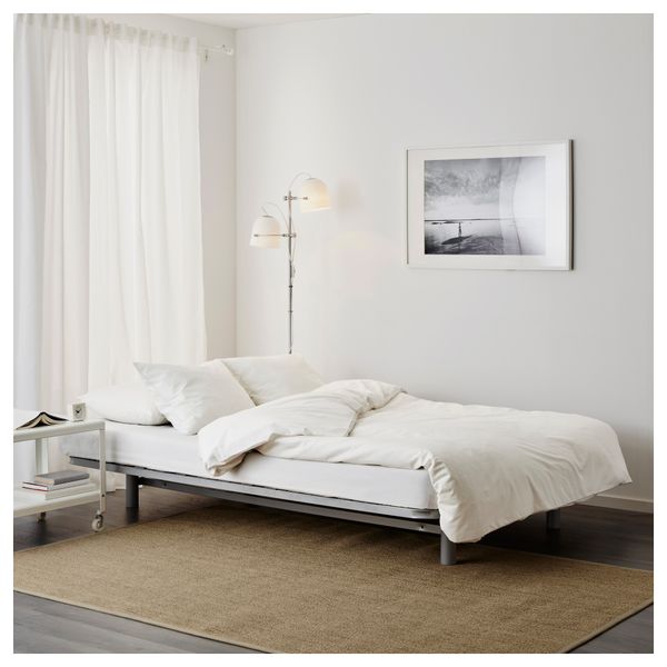 Диван-кровать 3-местный БЕДИНГЕ / ВАЛЛА, Книса малиновый - фото 2