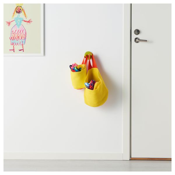 Набор корзин, 2 штуки СТИККАТ, желтый, оранжевый - фото 2