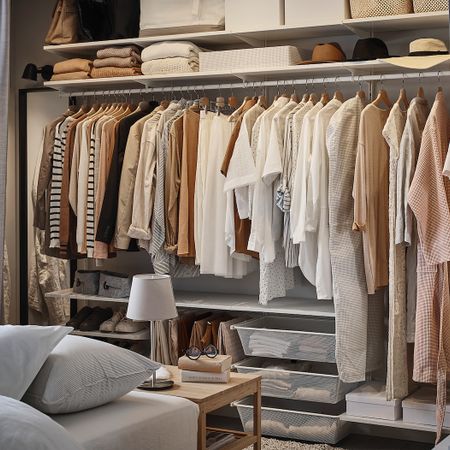 Гардероб, комбинация, белый 250x40x201 см IKEA BOAXEL БОАКСЕЛЬ 694.656.43