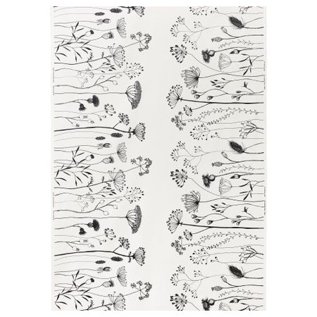 Ткань ПИЛОРТ, белый/черный (150 см)