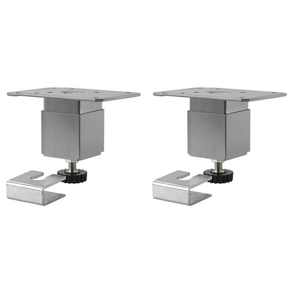 Ножка, нержавеющая сталь 8 см IKEA UTBY УТБИ 503.680.86 - фото 1