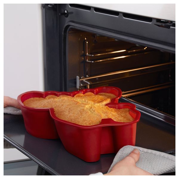 Форма для выпечки БАКГЛАД, в форме лося красный (2.0 л) - фото 3