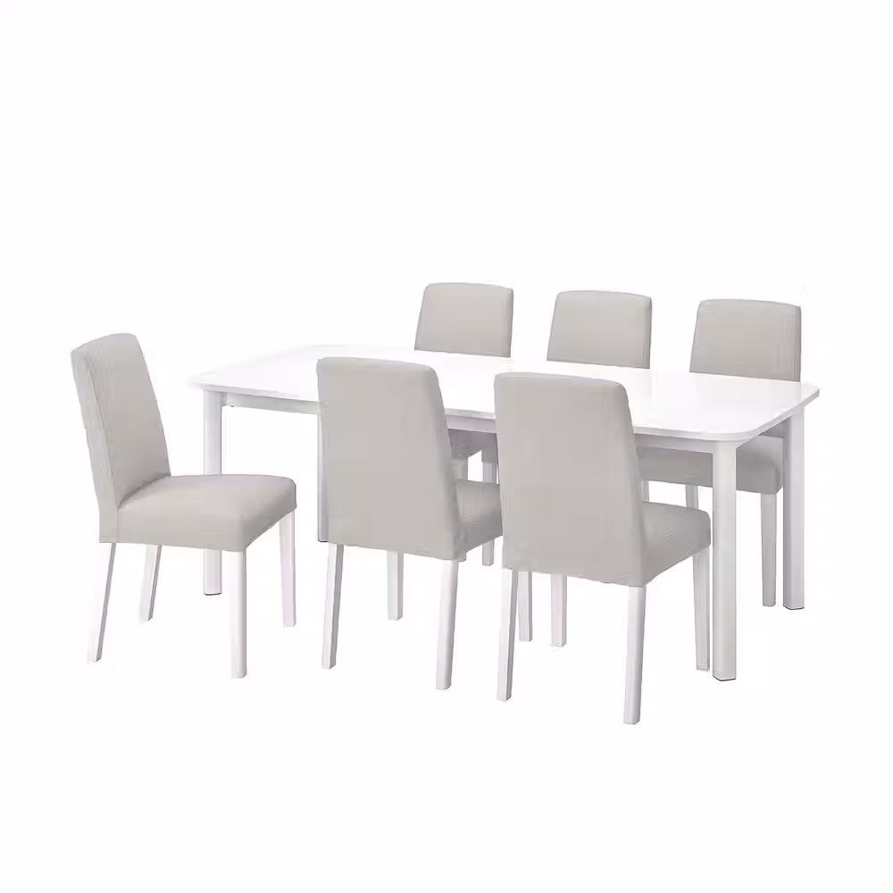 STRANDTORP / BERGMUND Стол и 6 стульев - фото 1