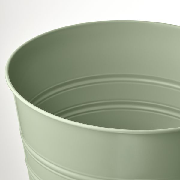 Кашпо, 24 см, для дома, улицы светло-зеленый IKEA SOCKERKAKA СОККЕРТАКА 205.357.08 - фото 4