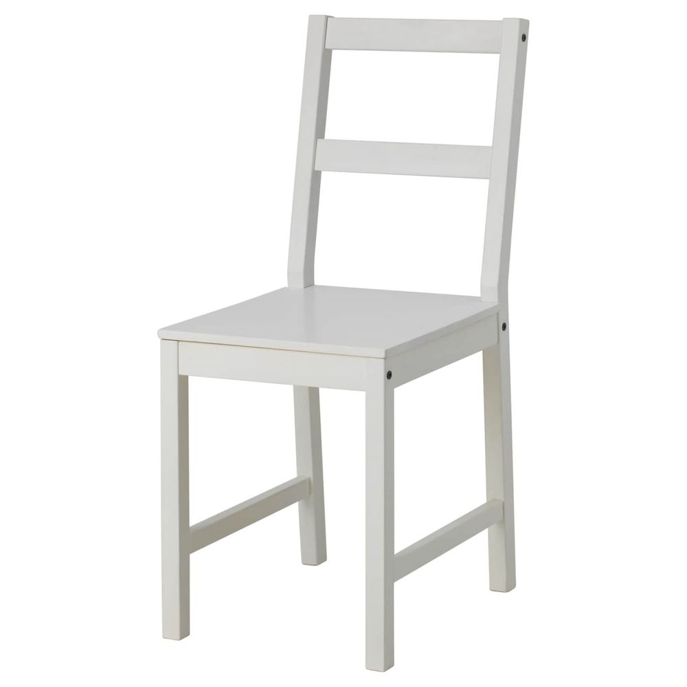 Стул, белый IKEA EGGELSTAD ЭГГЕЛЬСТАД 504.882.01 - фото 1