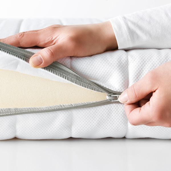 Пенополиуретановый матрас, средней жесткости/белый 80x200 см IKEA MALFORS МАЛФОРС 103.692.95 - фото 5