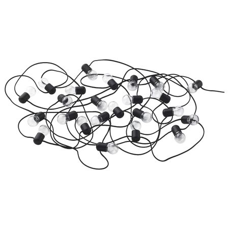 Гирлянда, 24 светодиода, для помещений черный IKEA BLÖTSNÖ БЛОТСНО 204.211.46