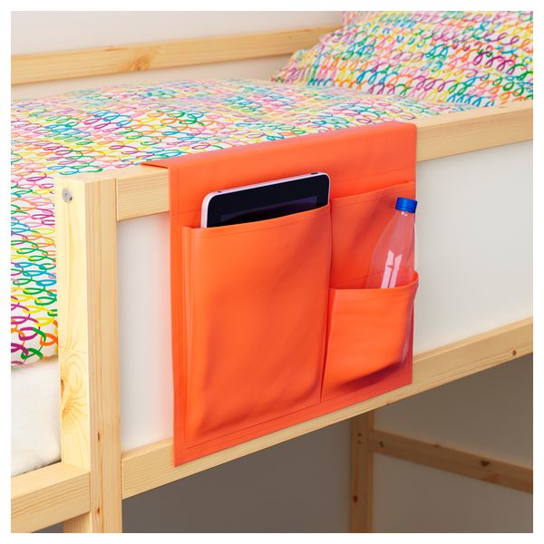Карман для/кровати СТИККАТ, оранжевый (39x30 см) - схема-чертеж с размерами
