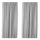 Затемняющие гардины, 2 шт., серый 145x300 см IKEA VILBORG ВИЛБОРГ 504.234.17