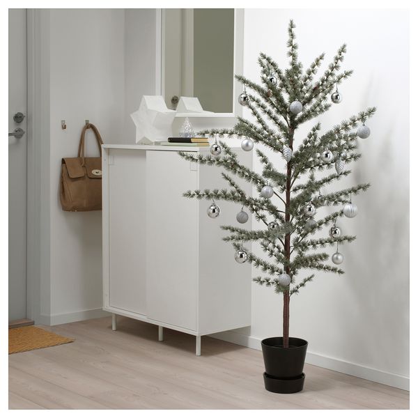 Искусственное растение в горшке ФЕЙКА, д/дома/улицы лиственница (17 см) - фото 3