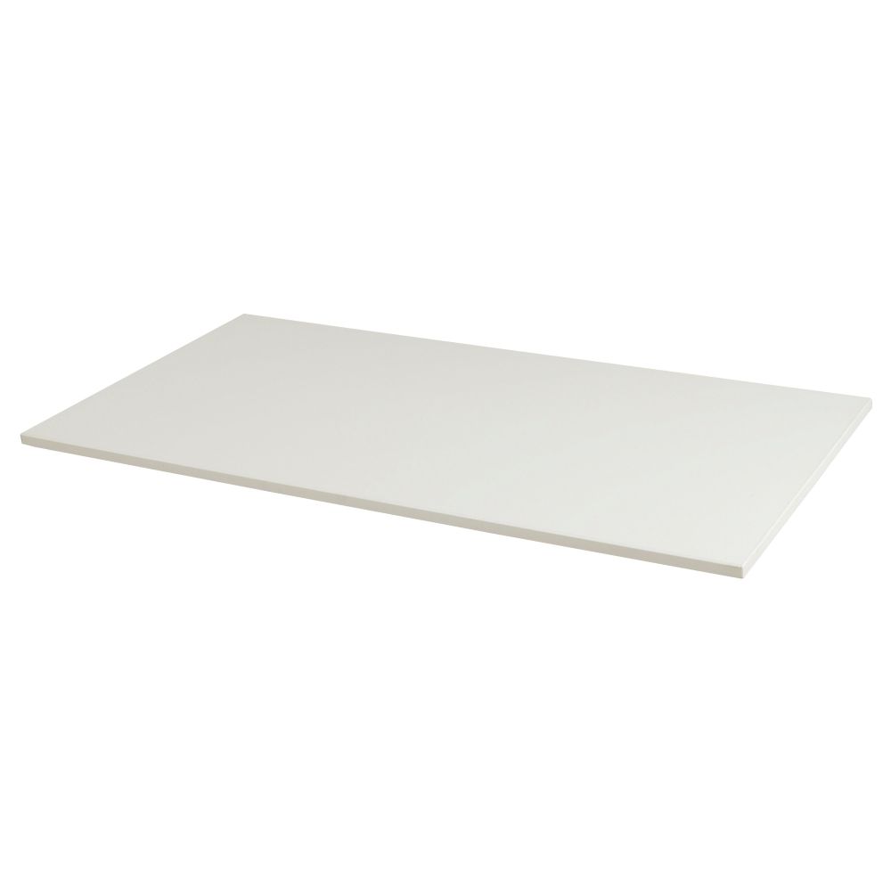 Столешница с рамой ГАЛАНТ, белый (120x60 см) - схема-чертеж с размерами