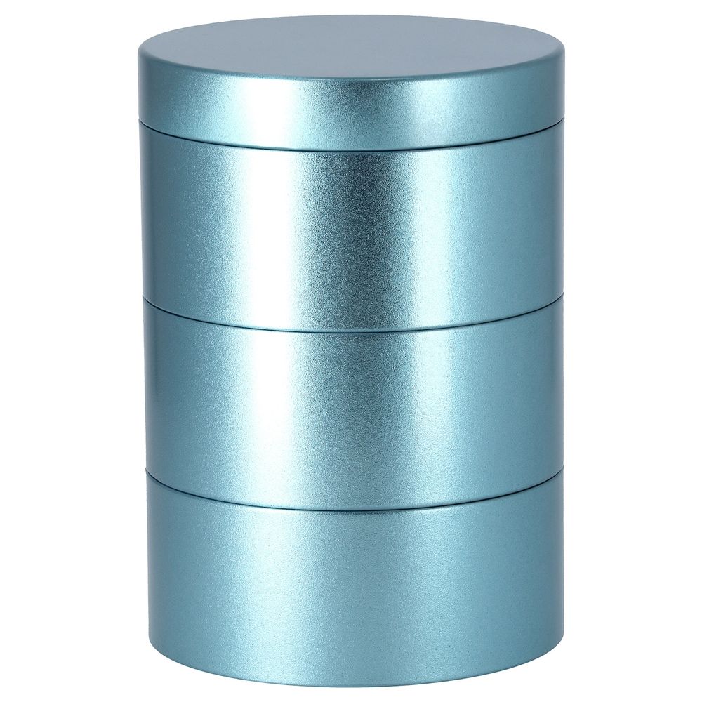 Декоративная коробка, синий 17x12 см IKEA ЛАНКМОЙ 604.362.97 - фото 1