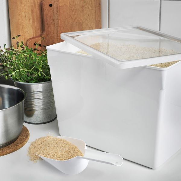 Совочек для сыпучих продуктов, белый IKEA SVULTEN СВУЛЬТЕН 704.411.56 - фото 2