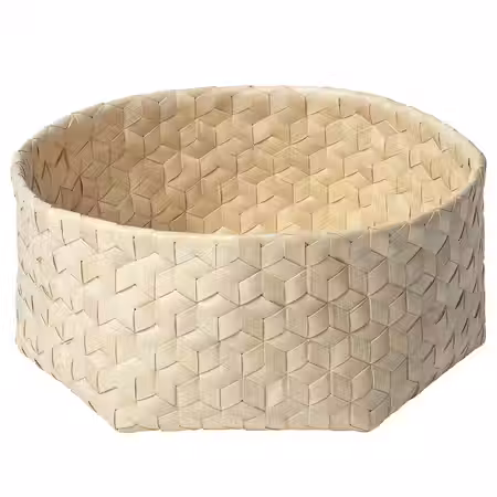 MÄVINN МЭВИНН Корзина - пальмовый лист ручная работа 26x10x10 см