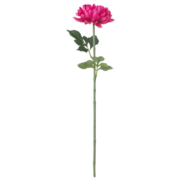 Цветок искусственный СМИККА, Георгин, темно-розовый (75 см) - фото 1