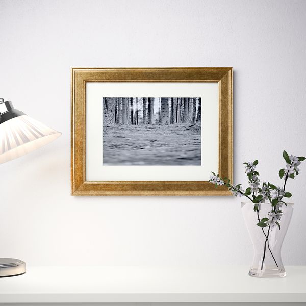 Рама, золотой, 30x40 см IKEA VIRSERUM ВИРСЕРУМ 403.785.33 - фото 3