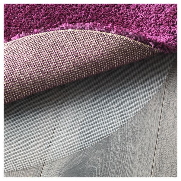 Ковер, длинный ворс ОДУМ, сиреневый (130 см) - схема-чертеж с размерами