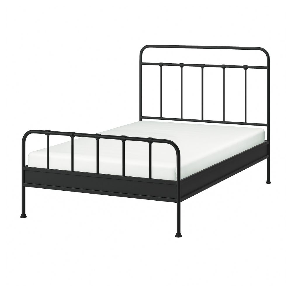 Каркас кровати, антрацит, Lindbåden, 140x200 см IKEA STJÄRNÖ 295.634.43 - фото 1